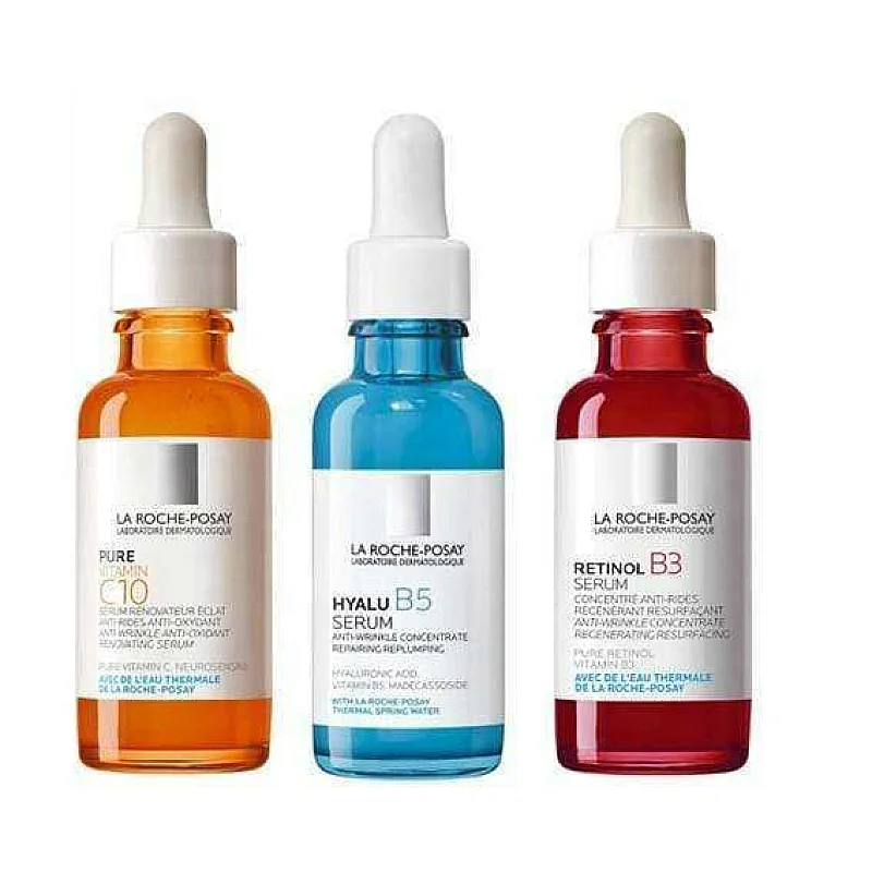 Rutina de hidratación y antienvejecimiento de La Roche-Posay la roche posay — imagen principal