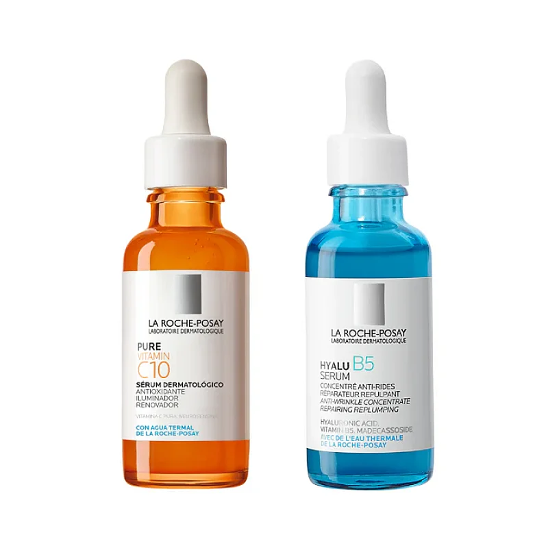 Kit La Roche Posay Vitamina C Pieles Sensibles - Pure Vitamin C10+ Hyalu B5 la roche posay — imagen principal