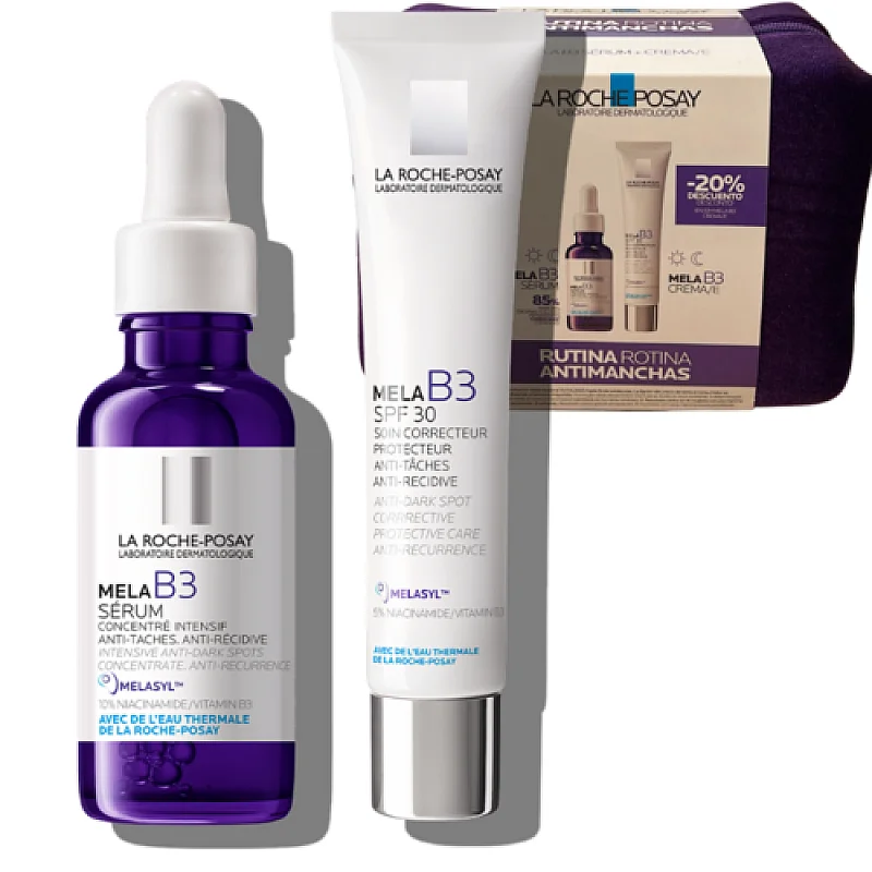 Kit anti manchas mela b3 serum y crema 30ml 40ml la roche posay — imagen principal