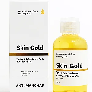 TONICO DE ACIDO GLICOLICO AL 7% SKIN GOLD Skin Gold Ecuador