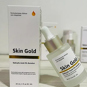 SERUM ACIDO SALICILICO 2% SKIN GOLD ACNE Y PUNTOS NEGROS 30 ml Skin Gold Ecuador