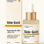 NIACINAMIDE AL 10% +ZIN DE SKIN GOLD 3o ml imagen 2