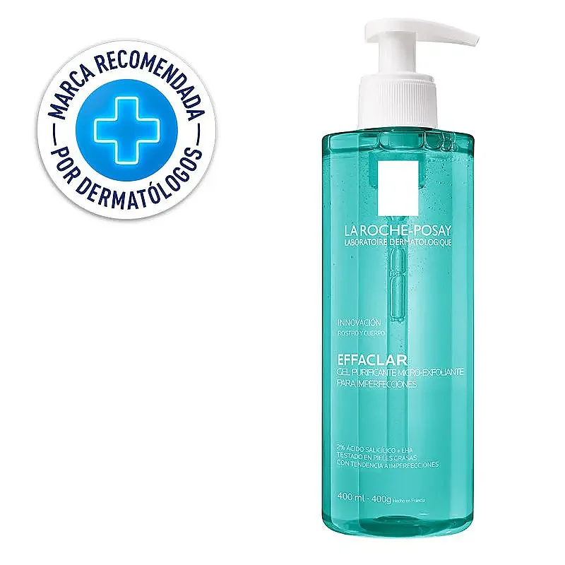Gel Limpiador Anti-imperfecciones Effaclar Microexfoliante - La Roche Posay 400 ml la roche posay — imagen principal