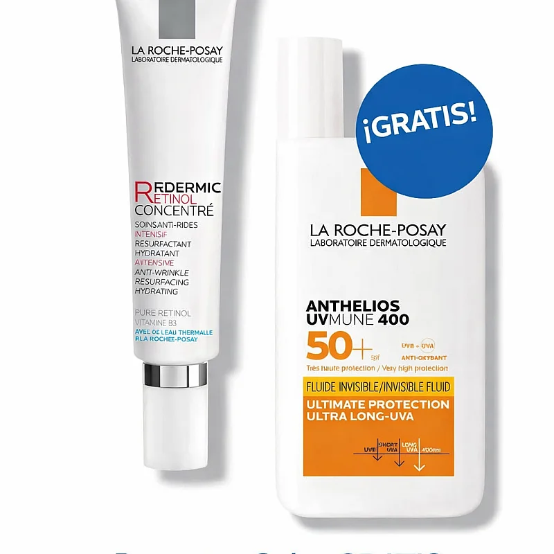 Kit Redermic Retinol + Protector Solar Gratis la roche posay — imagen principal